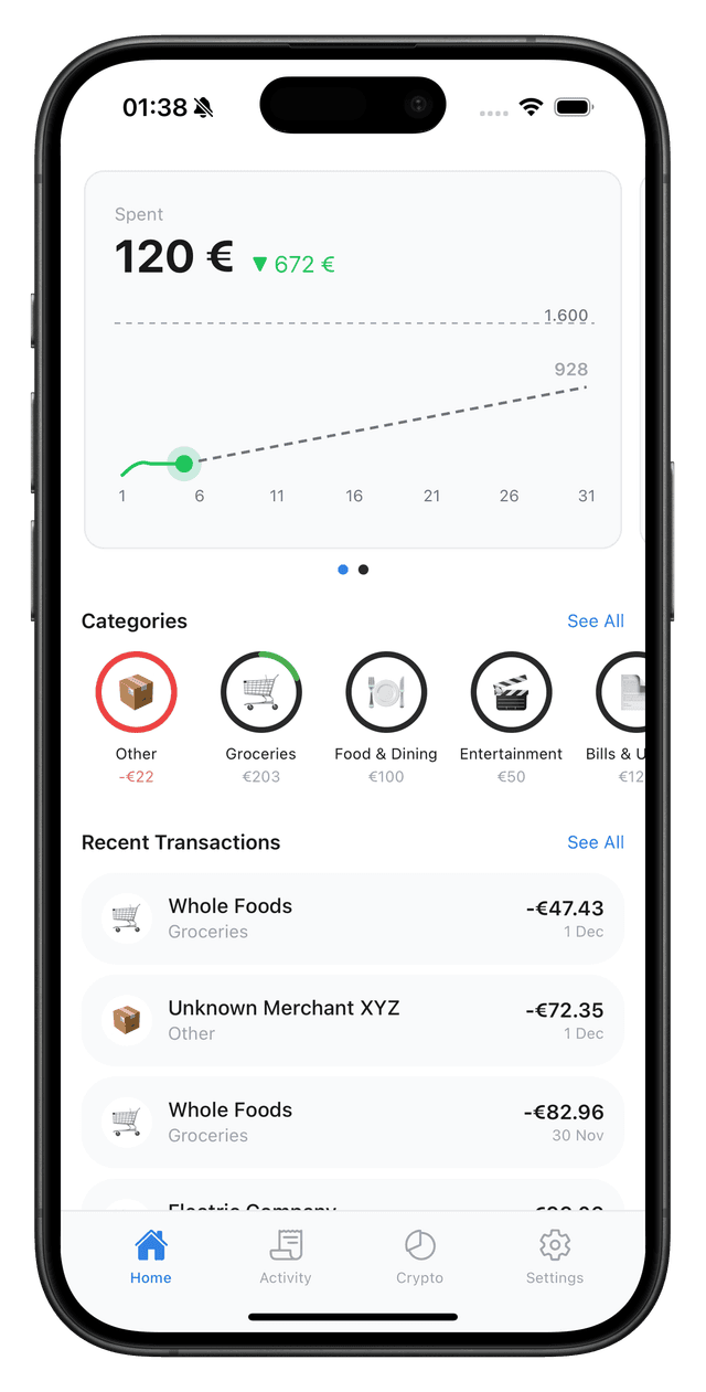 Kasper app screenshot